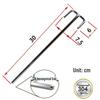 304 Stainless Steel Electric Drill Mixing Rod for Meat, Batter, and Cement