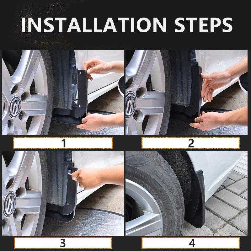 For Ford Fusion Mondeo MK5 2013 2014 2015 2016 2017 2018     MudFlaps Splash Guards Flap Mudguards Fender
