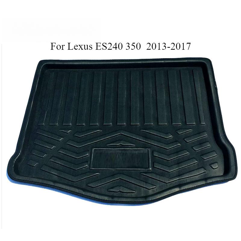 Automobile Ized Trunk Mat for Lexus ES240 350 2013-2017 Special Vehicle Interior Accessories Waterproof Cargo Liner