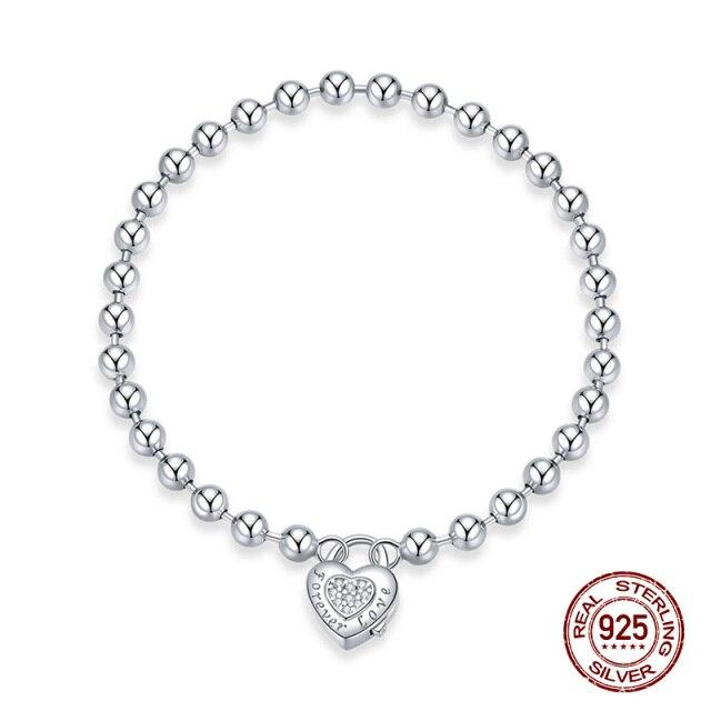 925 Sterling Silver Bracelet –Barrel Snap Clasp ,Cubic Zirconia ,Bangle Bracelet ,Chain Bracelet ,Charm ,Sizes 17 –21