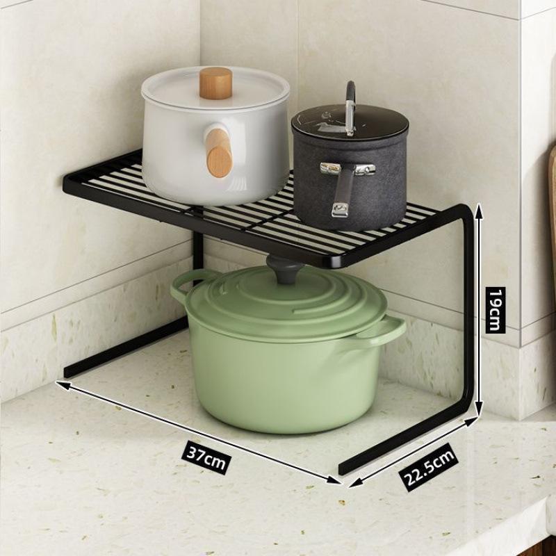 Multi-Layer Kitchen Countertop Storage Rack and Organizer