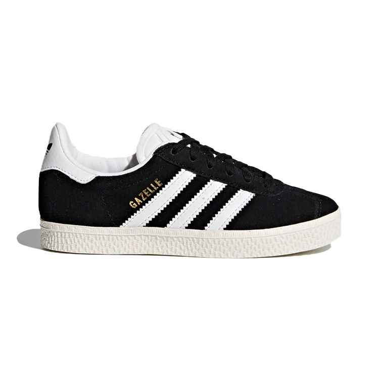 Adidas Gazelle J Black Cloud White Kids Sneakers Core-Black Gold-Metallic BB2507