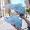 Fashion Casual Colorful Sports Running Hiking Shoes 2025 Spring Summer New Breathable Gradient Dad Shoes Fashion Casual Women's Shoes