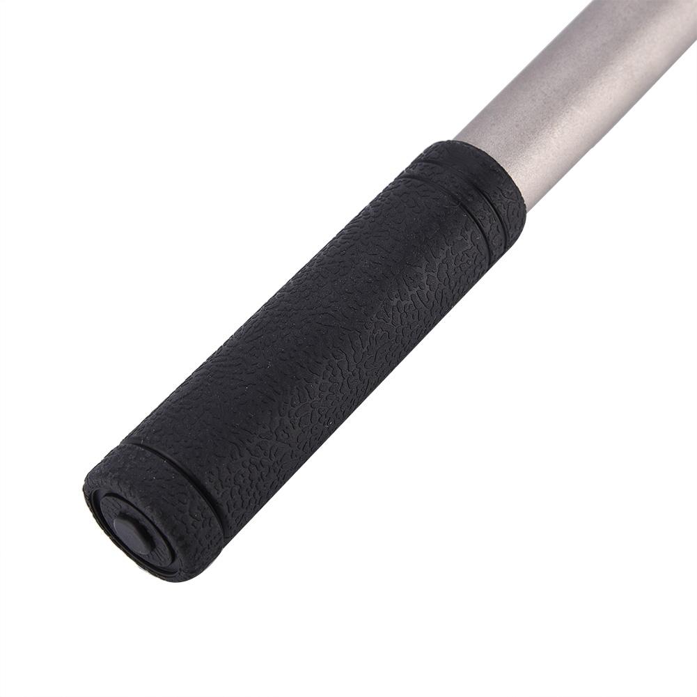 Steel Alloy 35cm Bicycle Long Handle Foot Pedal Removal Wrench Tool with 15mm Slots