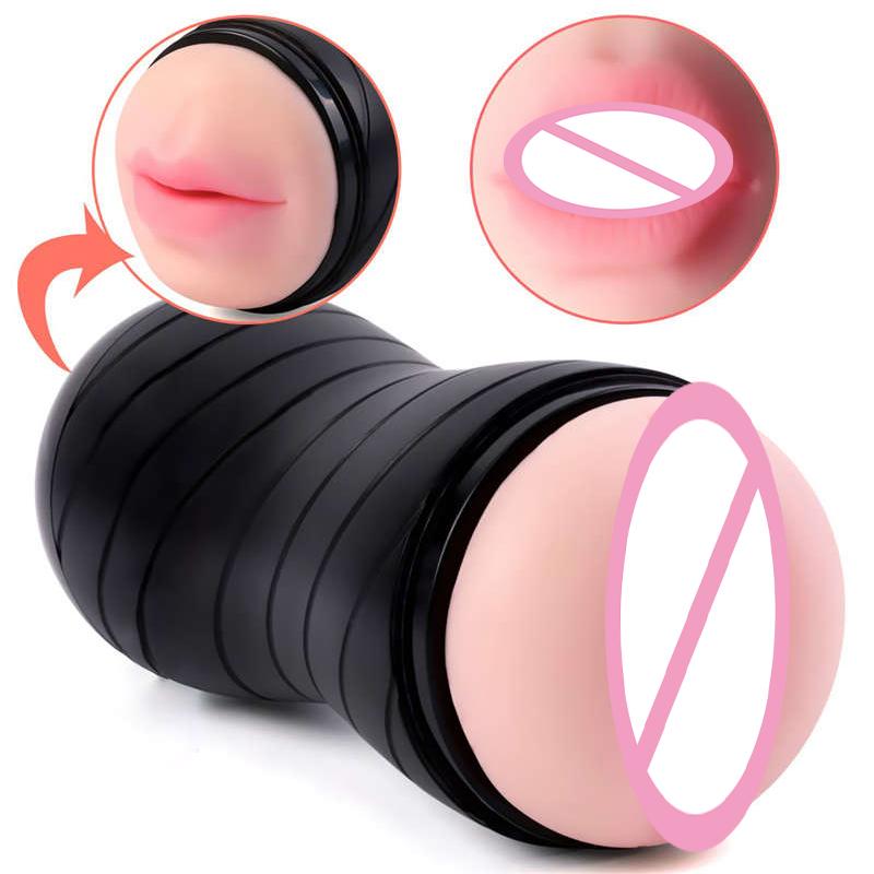 Pussy Doll Vagina Masturbator Silicone Sex Doll Automatic Male Masturbaror Vagina Deep Real Sex Exercise Toys For Men Only