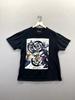 Jujustu Kaisen Adults Black T-Shirt Short Sleeve Crew Neck Size Large
