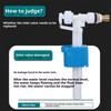 1Pc G3/8 G1/2 Inch Connection Cistern Toilet High Pressure Side Inlet Valve Toilet Drain Valve Cistern Filling Valve