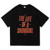 New Album The Life of A Showgirl TShirt 2026 New Retro Unisex Women Clothing High Quality Tops for Lover Gifts Cotton TShirts