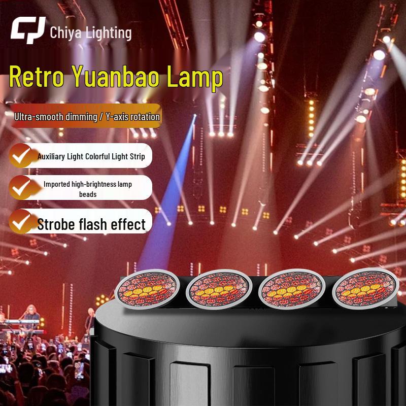 

LED Retro Yuanbao Matrix Strip: Stage & Marquee Strobe Lights Long Retro Light