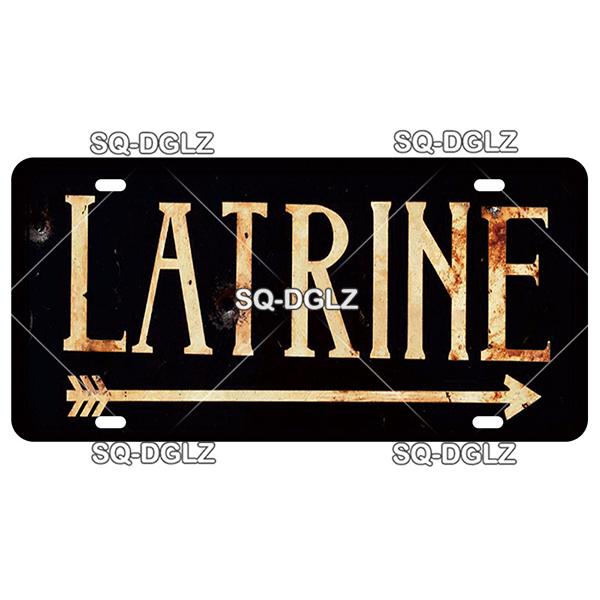 Vintage France City 15x30CM Plate Gemany War Tin Sign Bar Wall Decoration Metal Sign Home Decor Plaques Poster