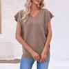 Women's Casual, Stylish, Comfortable V-Neck Sleeveless Sweater Top