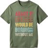 Men Brand Tshirt Vintage Summer Boys Tshirt Admit It Life Would Be Boring Without Me Short Sleeve Travel Round Neck Tops