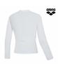 Alena Solar Lab Women'S Zip-Up Rash Guard A6Bl1Qr14Wht