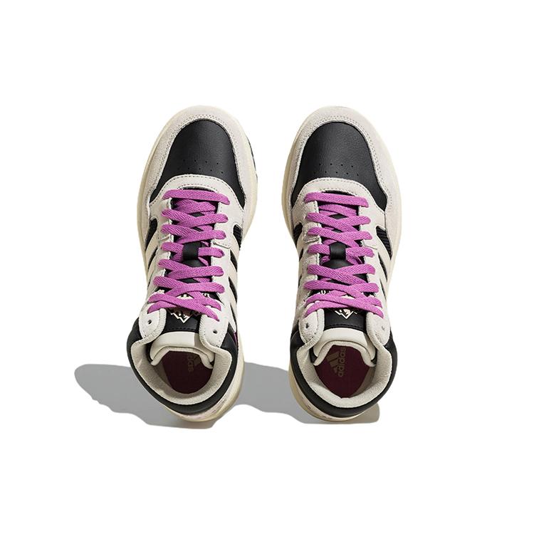 adidas Hoops 3.0 'Black White Purple' HP6904