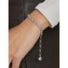 Chunky Chain Ball Bracelet (Silver) Bh7B52706Wb210