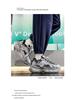Men's Trendy Breathable Mesh Sneakers with Thick Tire Sole