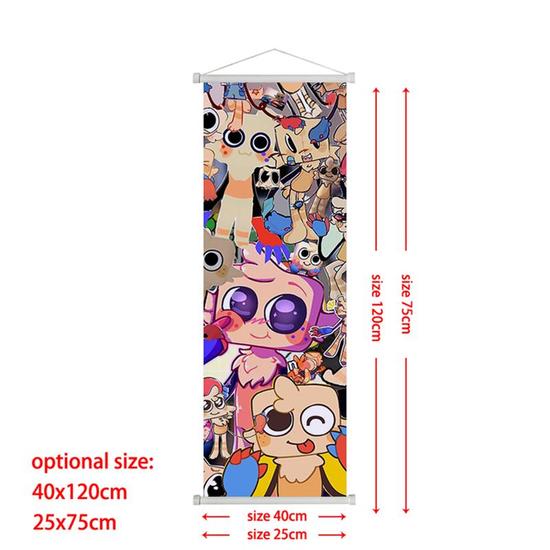 Dandy's World Wallpaper Wall Artwork Canvas Painting Picture Print Hanging Scroll Poster Home Decoration Gaming Room Art