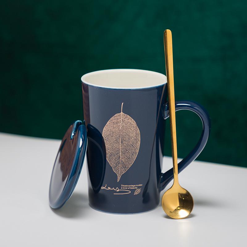 

Ceramic Coffee & Tea Set with Lid, Spoon, Infuser, and Strainer - Gift Box Included 400ml