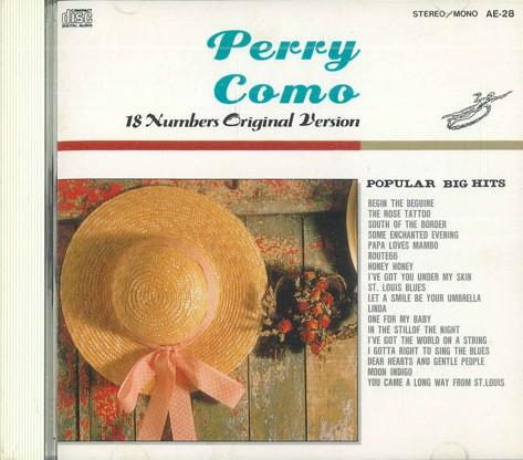

CD ПЕРРИ КОМО - Perry Como 18 Number Original Versi AE28 EYEBIC Japan Pop Б/У