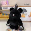 31Cm New Bear Plush Backpack Girl Boy Student Bag Cute Soft Plush Doll Bear Bag Personalized Fashion Backpack Doll Birthday Gift