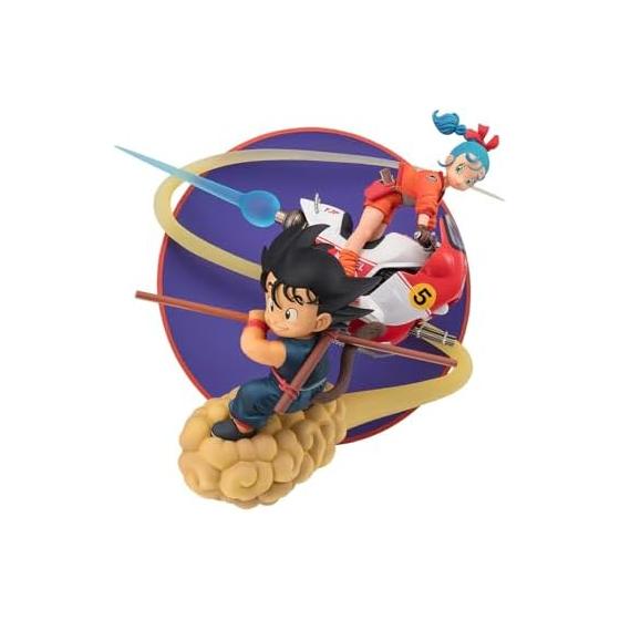 Tamashii Nations Dragon Ball Son Goku & Bulma FiguartsZERO Collector Figure