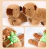 Green Little Turtle Backpack ideal for Kapibala Back Decorations Cute Plush Little Turtle Dolls Backpack Doll Dressing Decorations Bag
