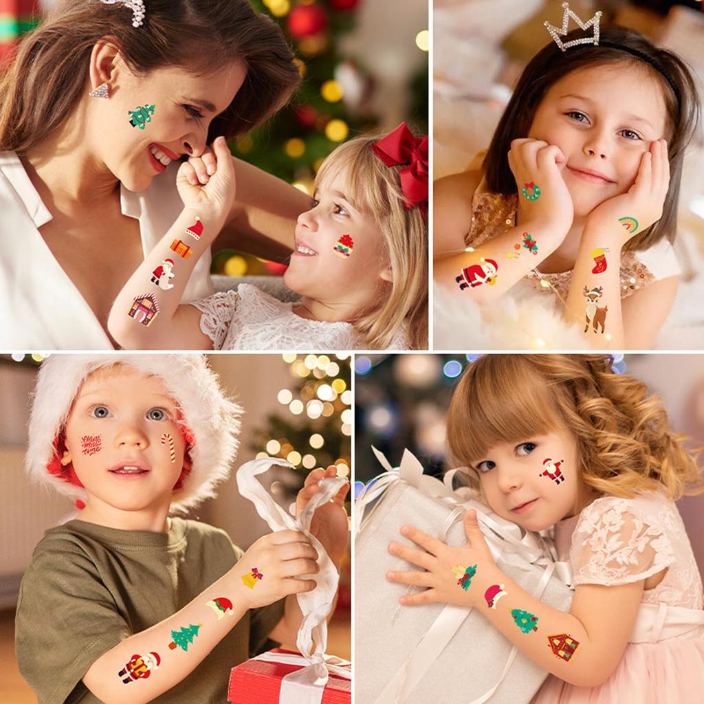 Christmas Set of EVA Cute and Reindeer Decorative Stickers for and Schedules Stickers, 10, Material, Santa, Snowman, Designs, Planners, Journals,
