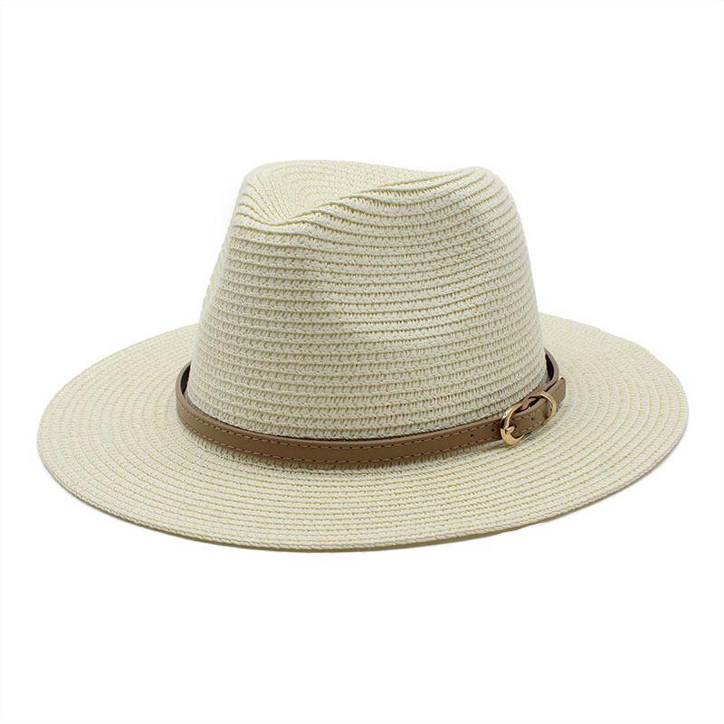 New Grass Green Fashionable Casual Versatile Top Hat for Beach Travel Sun Protection Sun Hat