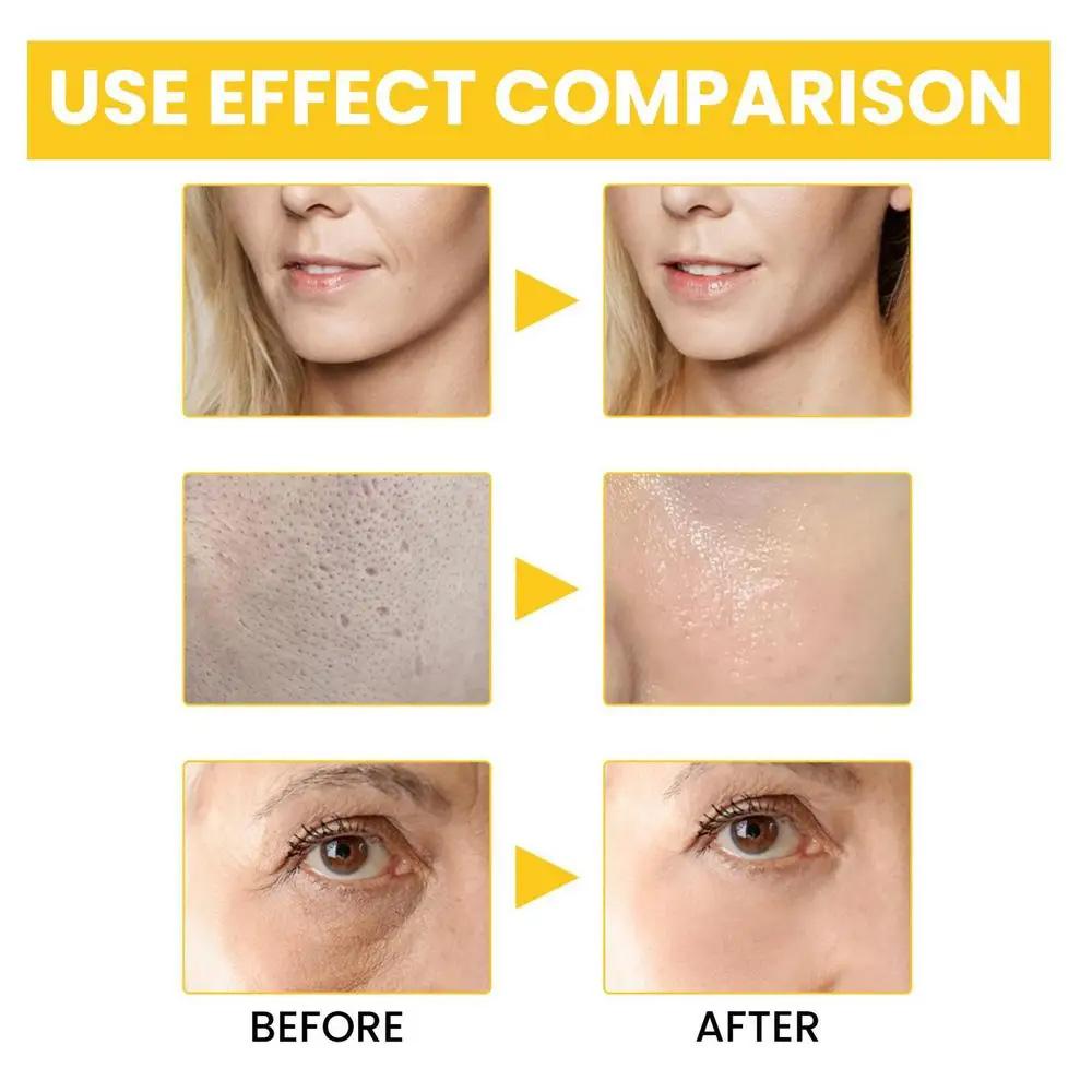 Retinol Anti-Wrinkle Serum Anti Aging Face Lifting Firming Fade Fine Lines Moisturizing Skin Care Hyaluronic Acid Facial Serum