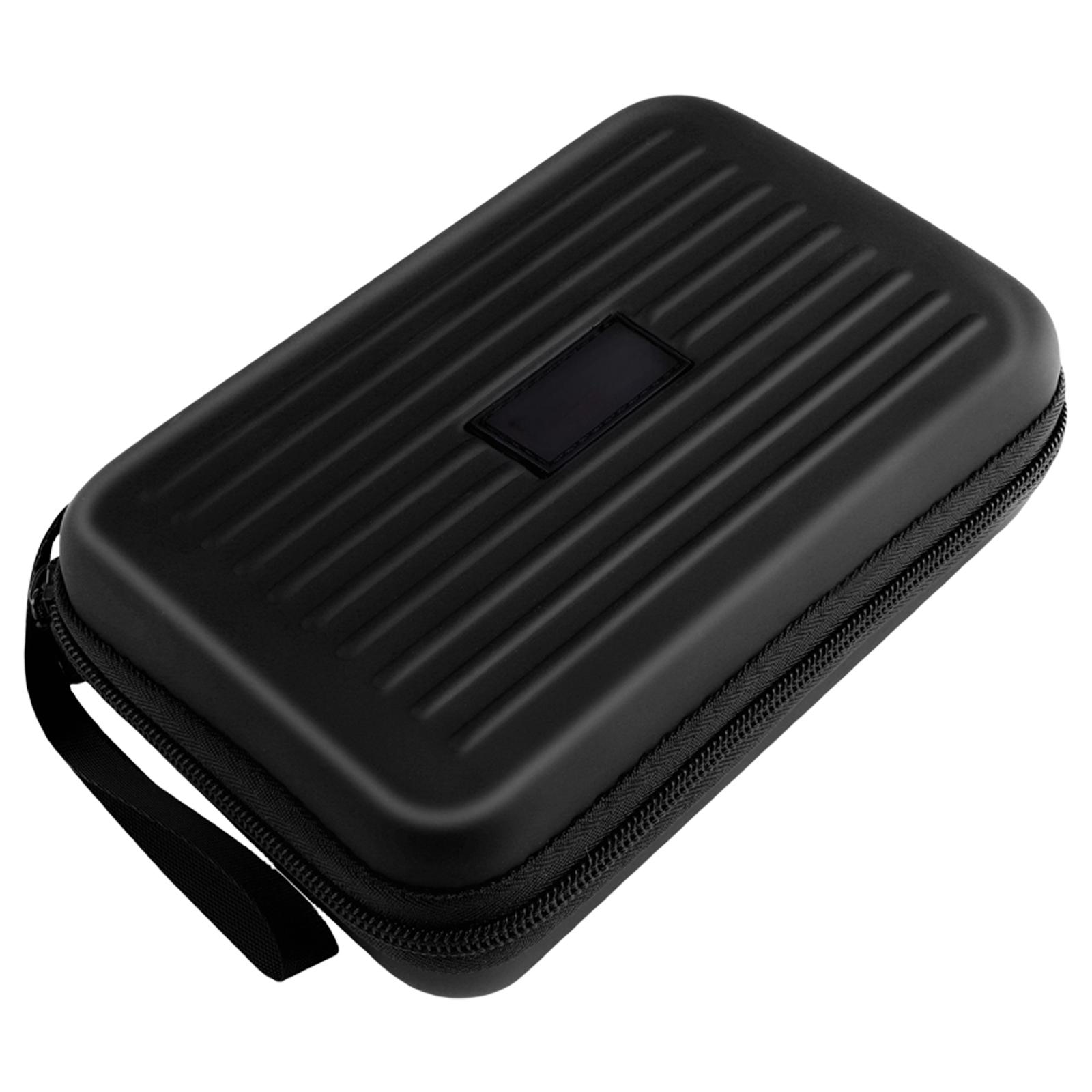 

Dart Case, Hard Shell Storage Dart Case, Dart Storage Bag for Dart Tip, Shafts and Flights with Double Zippers Lock чорний