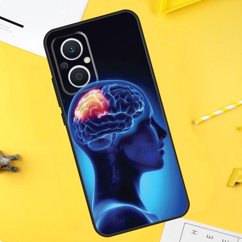 Medical Human Organs Meridian Art Case For OPPO Reno 10 8 Pro 4 5 6 7 Lite 8T 4Z 5Z OPPO Find X6 Pro X2 X3 Neo X5 Lite Cover