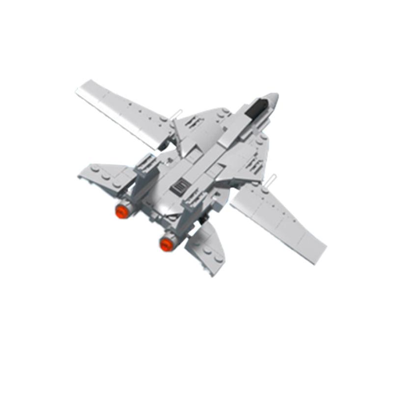 Equipment Military 202pcs F14 Mini Fighter Aircraft Building Model Block