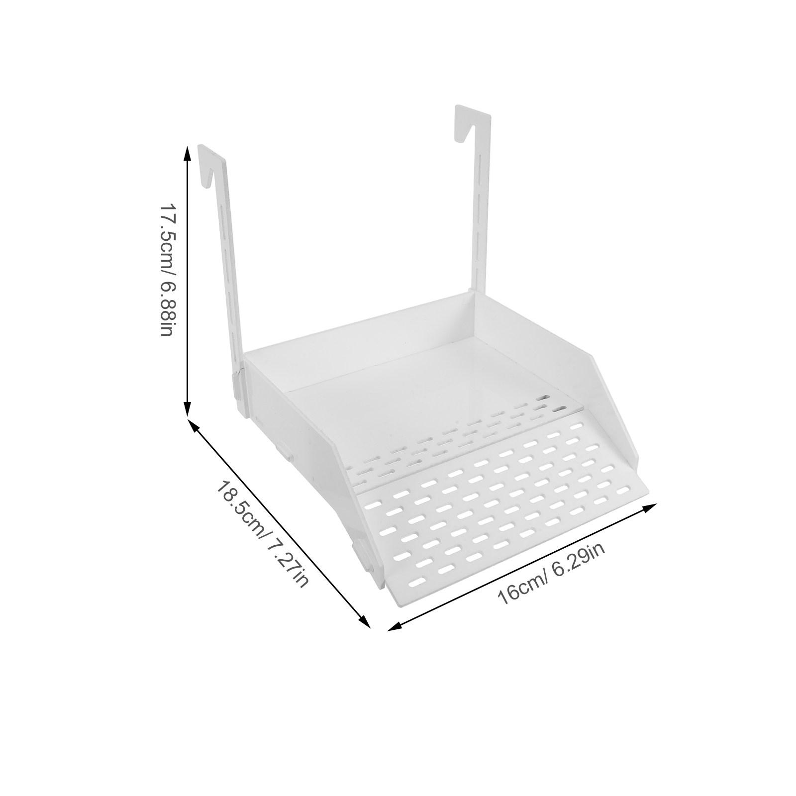 Large Turtle Basking Platform Adjustable Hanging Ramp Dock For Aquatic Reptiles Anti-Slip Floating Terrace Fit 0.4 Inch белый