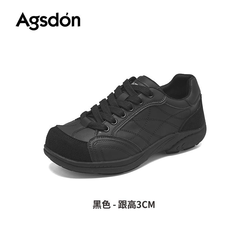 

Augustine red German training shoes women s 2025 new autumn retro platform ballet Forrest Gump shoes casual sports shoes 40