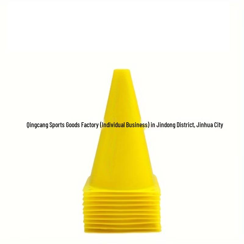 18cm Training Marker Cones for Football Obstacle Courses and Equipment