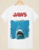 Jaws- Movie Poster Inspired Unisex White T-Shirt Unisex T-Shirt