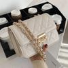 Internet celebrity chain bag women's popular new fashion versatile shoulder messenger small square bag