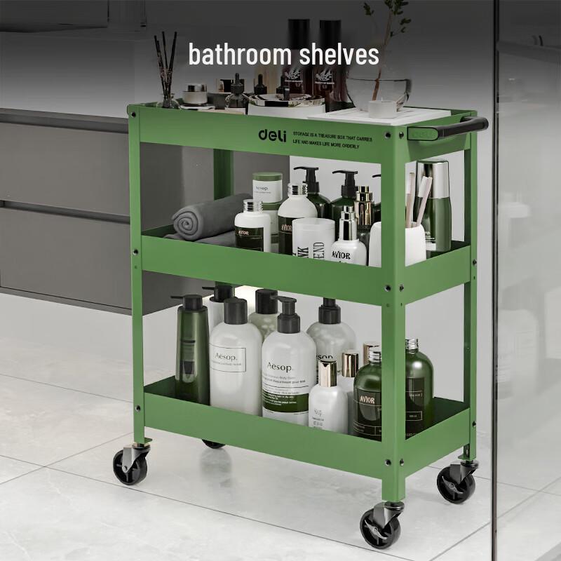 Deli Metal Rolling Storage Cart