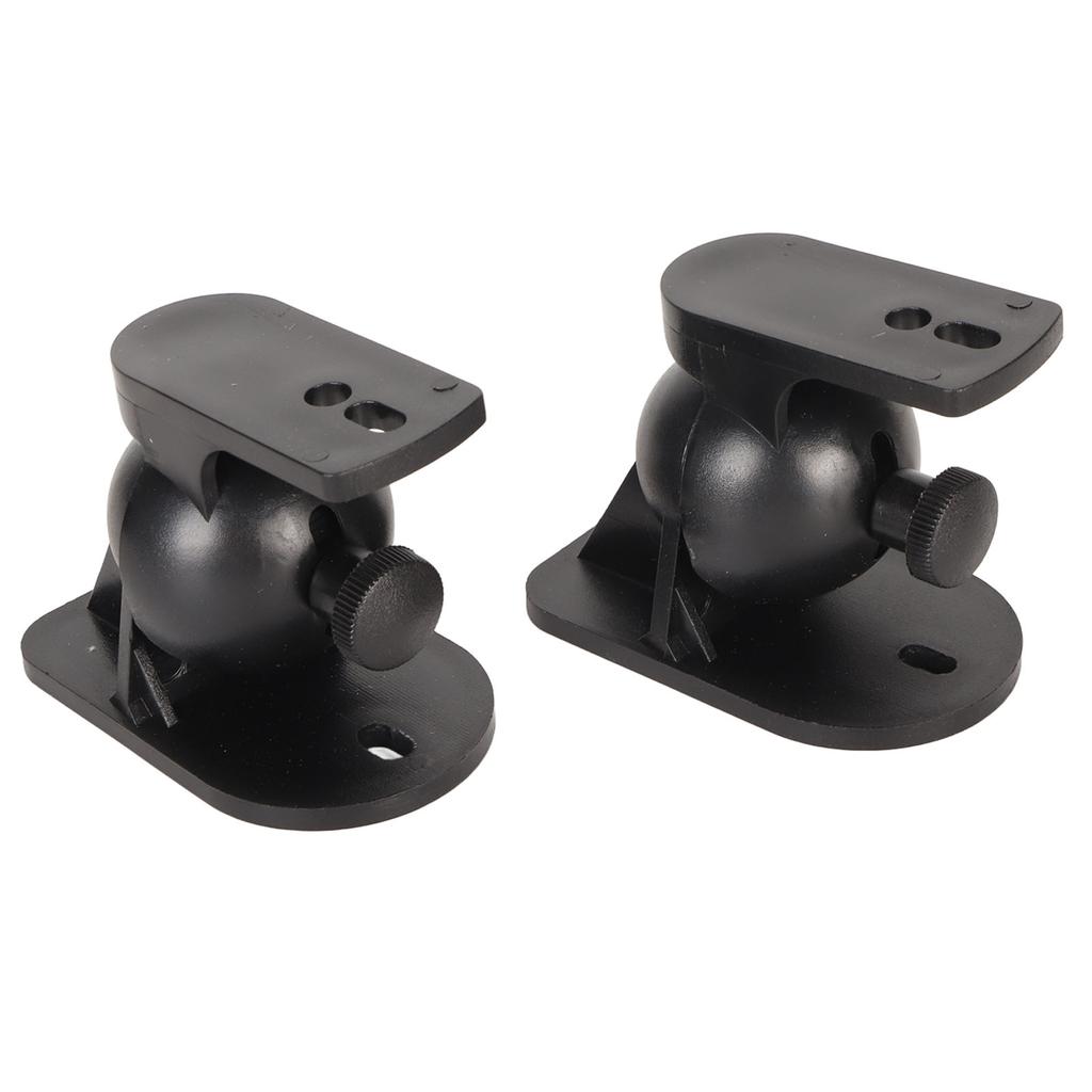 2 Stück Lautsprecher-Wandhalterungen Platzsparend Einfache Installation Flexibel Stabil Lautsprecher-Wandhalterungsbügel für Zuhause