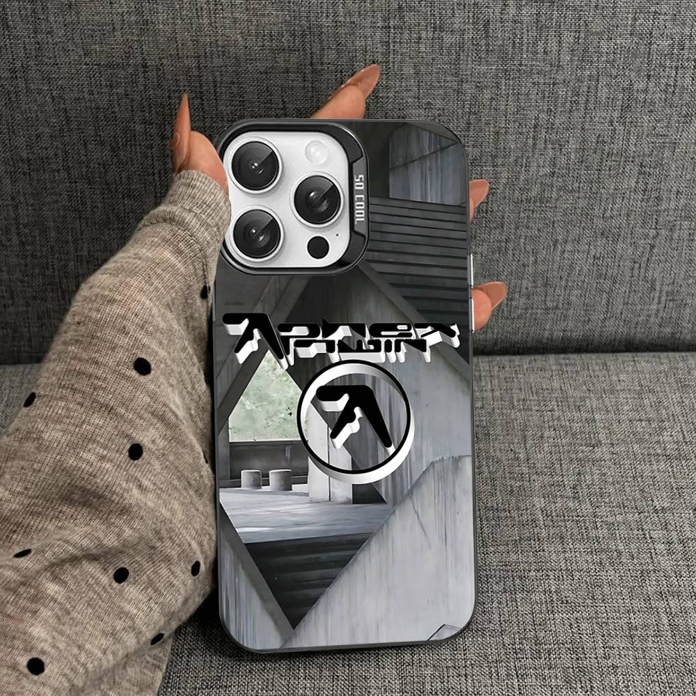 Music Band A-Aphex T-Twin For IPhone 17 16 15 14 13 12 11 Pro Max Plus Colorful Shockproof Back Phone Case
