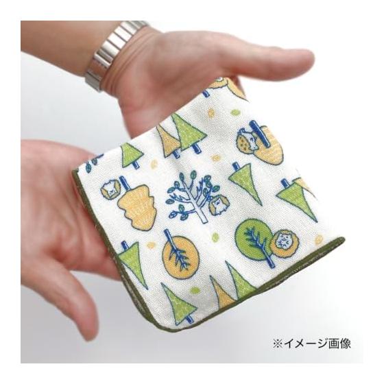 Kyoyu Made In Japan Towel Handkerchief Approx. 25x25cm Imabari Cotton 100% Fuwaron Jomon Gift Local Gauze Quick Dry Gentle On Baby's Skin Absorbent