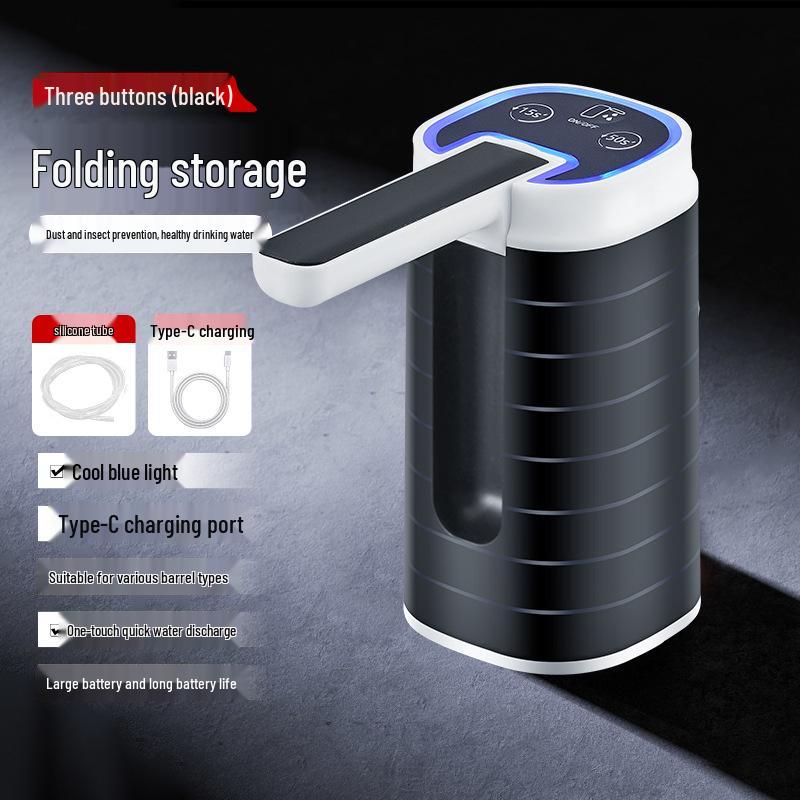 Rechargeable Electric Mineral Water Dispenser - Automatic Pump for Home Use