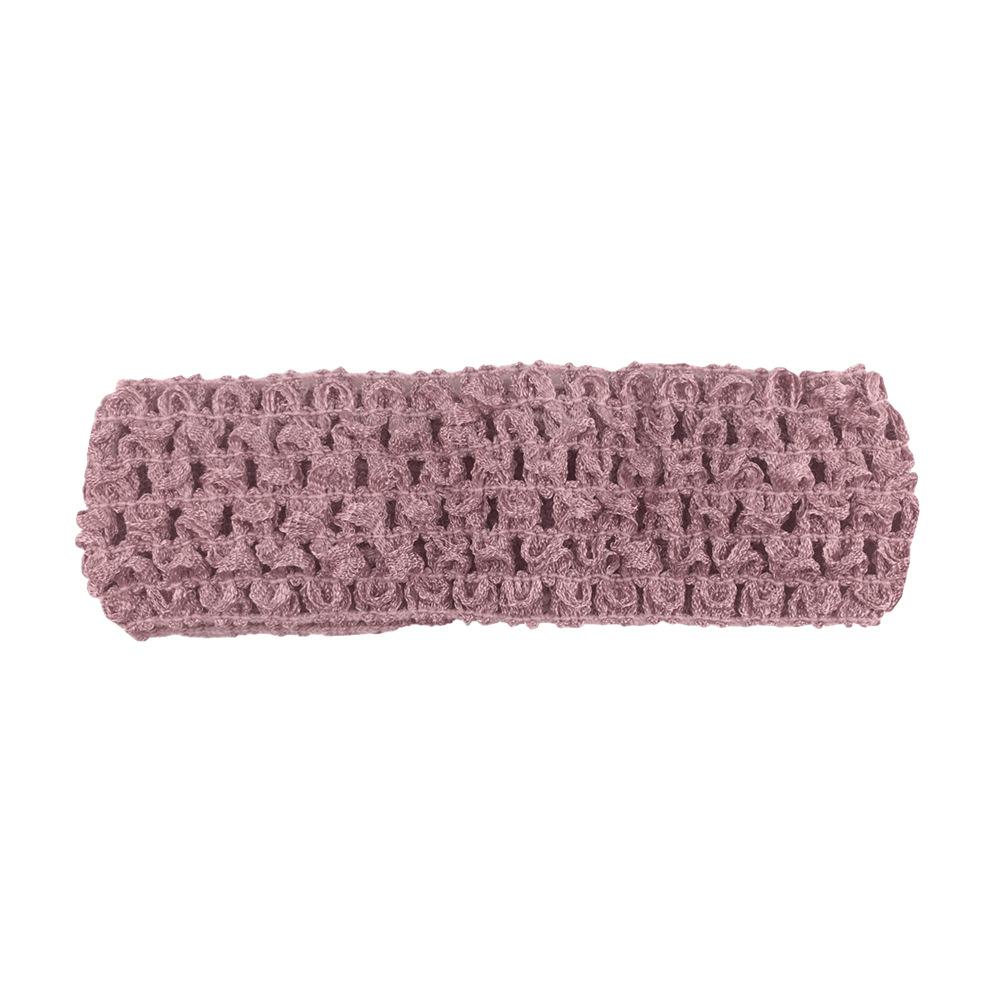 Silk Knitted Elastic Headband 1.5Inch Crochet Headband Crochet Headband 39 Colors Optional