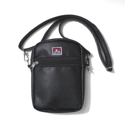 Ben Davis Synthetic Leather Shoulder Bag BDW-8441 BLACK BK