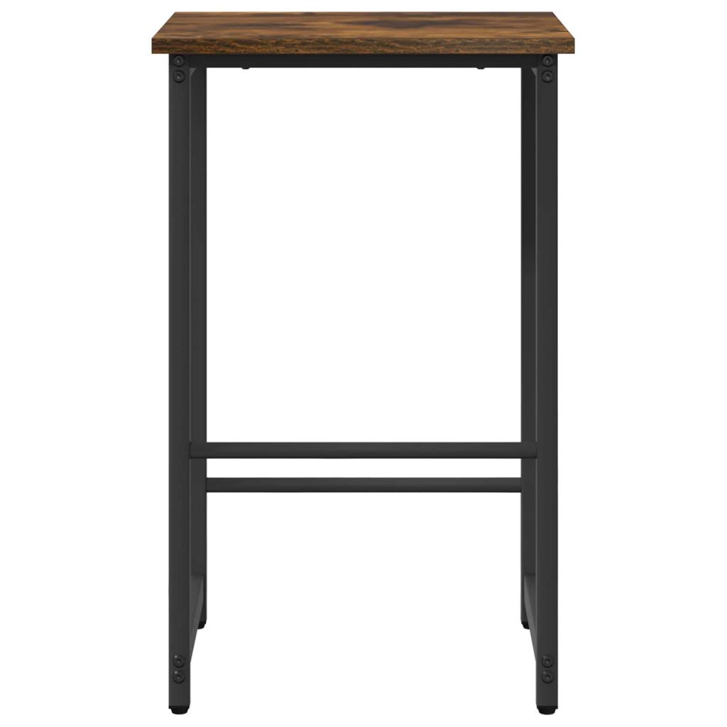 Bar Stools 2 pcs. Smoked Oak 40 x 32 x 64 cm Engineered Wood