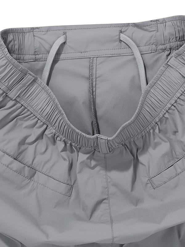 BBC EARTH W Layered String Pants_Grey