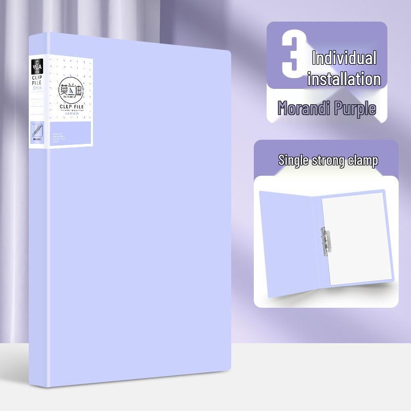 Thickened Test Paper Data Folder: Durable Clipboard for Students and Offices