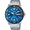 [Casio] Standard Men's Quartz Watch 100m Water Resistant MTD-125D-2A1V Blue