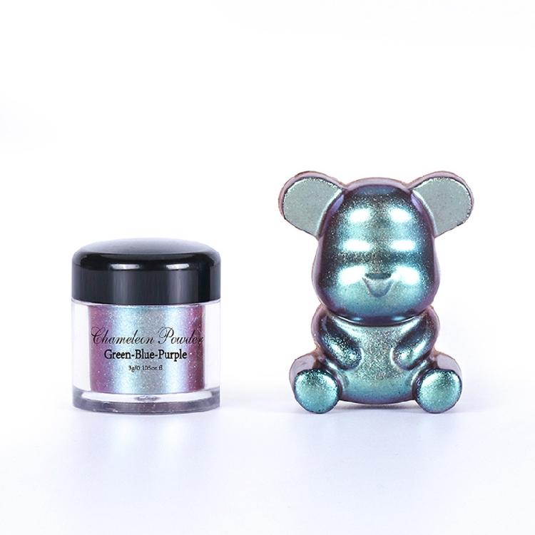 Chameleon Mica Powder,Chameleon Pigment Powder for Flakes Eyeshadow, Nail Art