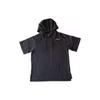 Li Ning Casual Solid Color Hooded Short Sleeve T-Shirt Men Tops Black AAES001-1